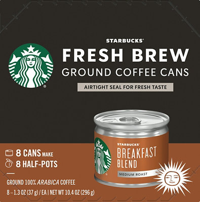 Starbucks Medium Breakfast Blend Fresh Brew Coffee - 8 CT