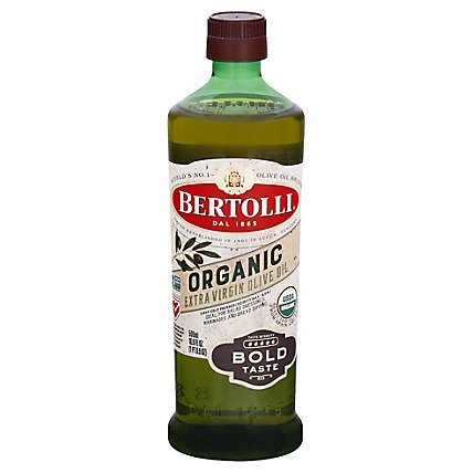 Bertolli Organic Bold Extra Virgin Olive Oil - 16.9 FZ - Image 3