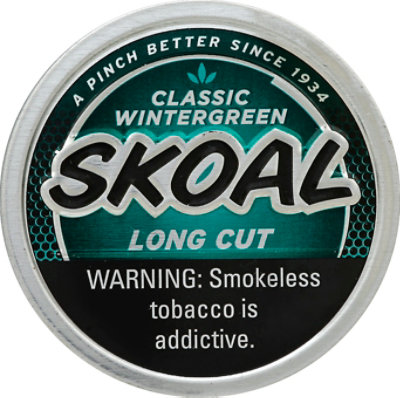 Skoal Long Cut Wintergreen Chewing Tobacco 1 OZ acmemarkets