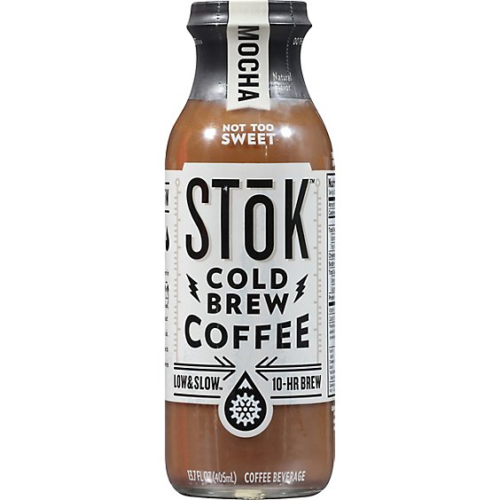 Stok Cold Brew Coffee Mocha -13.7 Fl. Oz.