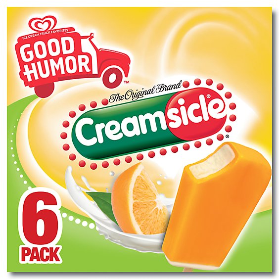 Good Humor Creamsicle Ice Cream Bars - 16.5 Oz