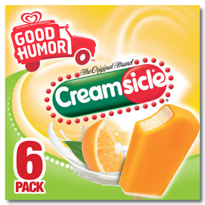 Good Humor Creamsicle Ice Cream Bars - 16.5 Oz - Star Market