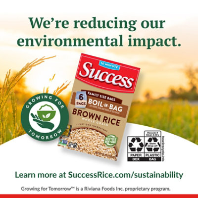 Success Boil In Bag Brown Rice In Box - 32 Oz - Image 2