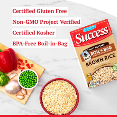 Success Boil In Bag Brown Rice In Box - 32 Oz - Image 3