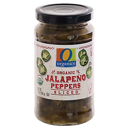 O Organics Jalapeno Peppers Sliced - 12 OZ - Image 1