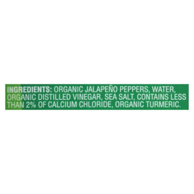 O Organics Jalapeno Peppers Sliced - 12 Oz - Image 4