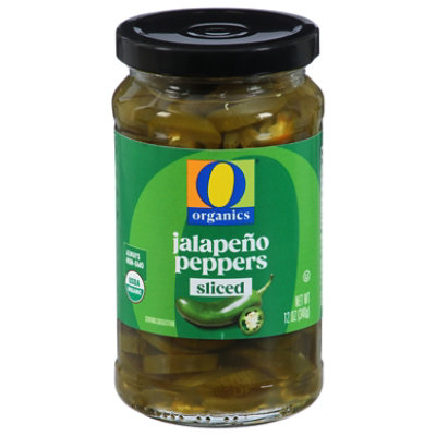 O Organics Jalapeno Peppers Sliced - 12 OZ