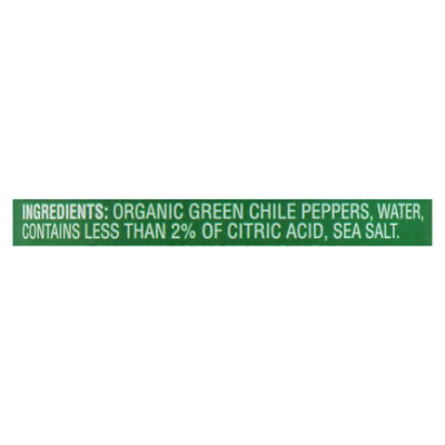 O Organics Green Chiles Diced - 4 Oz - Image 4
