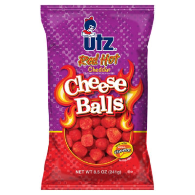 Utz Red Hot Cheese Balls - 8.5 OZ - Image 3