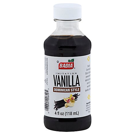 Badia Vanilla Extract Imitation - 4 OZ