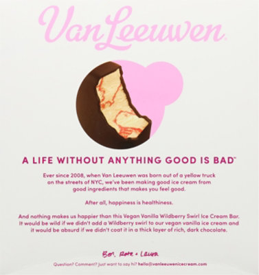 Vanleeuwen Vanilla Berry Swirl Bar - 10 OZ - Image 6