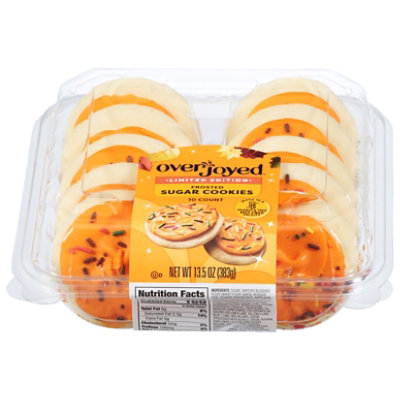 Overjoyed Orange Frosted Sugar Cookies - 13.5 Oz - Image 2