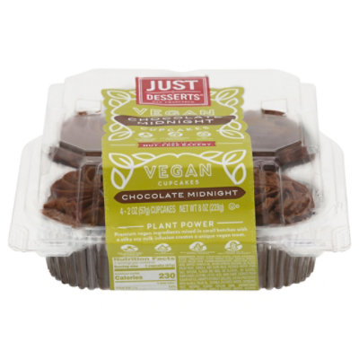  Cupcake Vegan Chocolate - 4 CT 