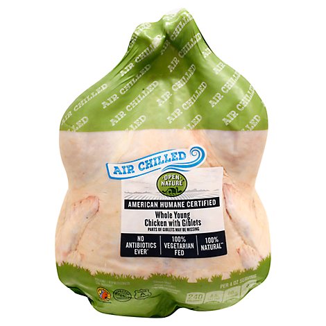 Open Nature Chicken Whole Air Chill - LB