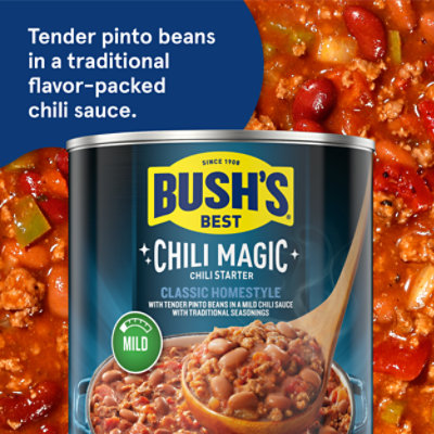 Bush's Chili Magic Classic Homestyle - 15.5 Oz - Image 2