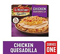 El Monterey Chicken Quesadilla Meal Single Serve - 10 OZ