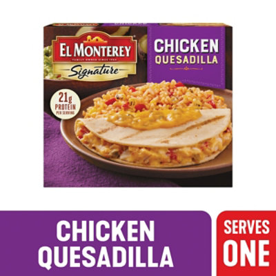 El Monterey Chicken Quesadilla Meal Single Serve - 10 OZ