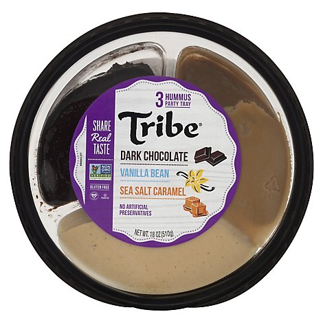 Tribe Sweet Hummus Party Tray - 18 OZ