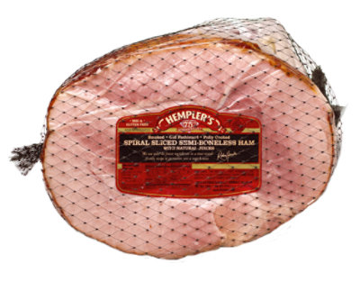Hemplers Gourmet Ham Bone In Half - 8 Lb - Image 1