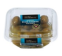Signature Reserve Olives Stuffed Blue Cheese - 7 OZ