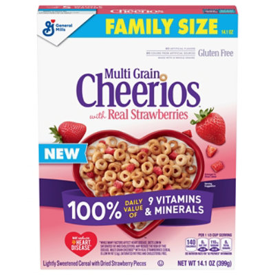 Gen Mills Multigrain Cheerios Str - Online Groceries | Vons