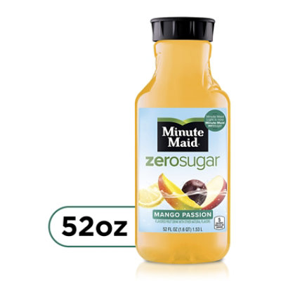 Minute Maid 0 Sugar Mango Passion Fruit - 52 FZ