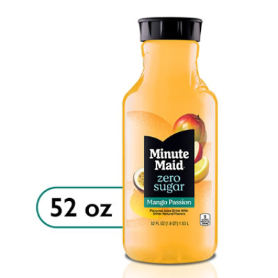 Minute Maid 0 Sugar Mango Passion Fruit - 52 FZ