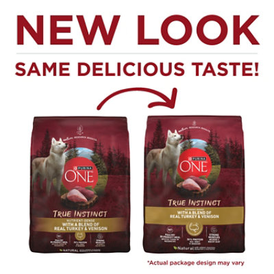 Purina ONE Dog Food Dry Smartblend Turkey & Venison - 3.8 Lb - Image 2
