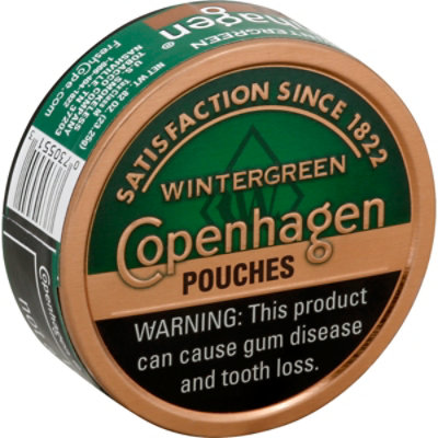 Copenhagen Pouch Wintergreen - .82 OZ - Image 1