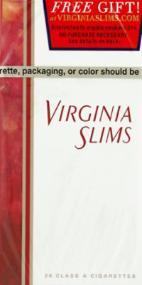 Virginia Slims Filter 100 Box Cigarettes - CTN - Image 2