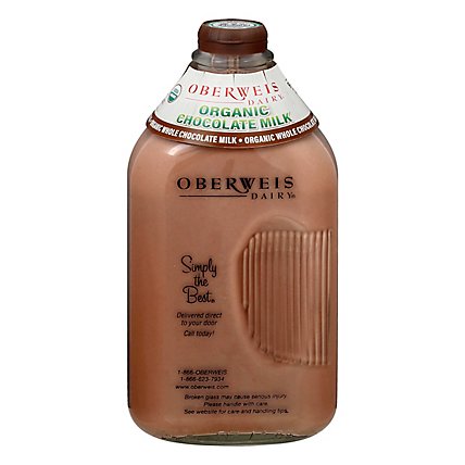 Oberweis 2% Chocolate Milk Organic - 64 OZ - Image 3
