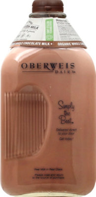 Oberweis 2% Chocolate Milk Organic - 64 OZ - Image 6