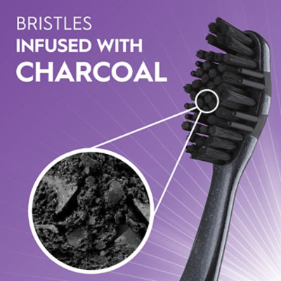 Oral B Charcoal Manual Toothbrush Soft - 2 CT - Image 3