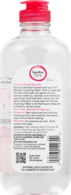 Signature Select/Care Micellar Cleansing Water - 13.5 Fl. Oz. - Image 4