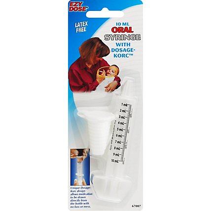 Ezy Dose Oral Syringe 2 Teaspoon - EA - Image 2