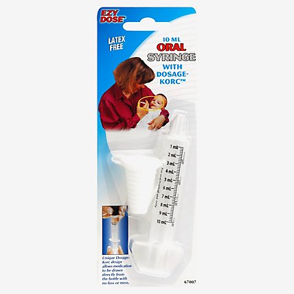 Ezy Dose Oral Syringe 2 Teaspoon - EA - Image 1