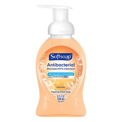 Softsoap Antibacterial Crisp Clean Foaming Hand Soap - 8.75 OZ - Image 3