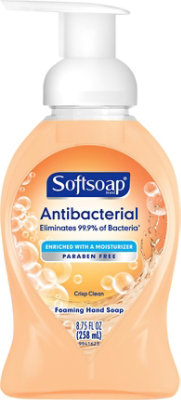 Softsoap Antibacterial Crisp Clean Foaming Hand Soap - 8.75 OZ - Image 2