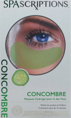 Spascriptions Cucumber Hydrogel Under Eye Pads - EA - Image 5