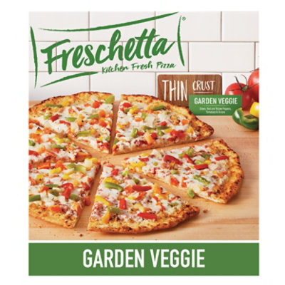 Freschetta Thin Crust Pizza Vegetable - 19.1 OZ