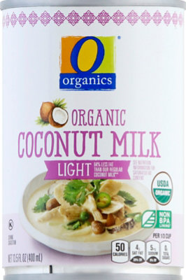 O Organics Coconut Milk Light - 13.5 OZ - Image 2