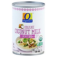 O Organics Coconut Milk Light - 13.5 OZ - Image 1