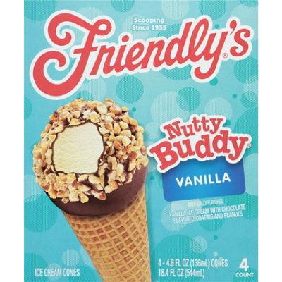 Friendly's Nutty Buddy Vanilla Ice Cream Cones - 4 Count - Image 1