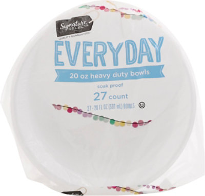 Value Corner/Signature SELECT Bowls Everyday Heavy Duty 20 Oz - 27 CT - Image 2