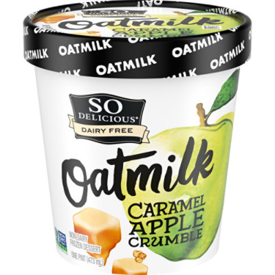 So Delicious Dairy Free Oat Milk Caramel Apple Ice Cream - 1 Pint