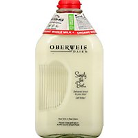 Oberweis Organic Whole Milk - 64 FZ - Image 6