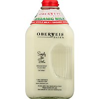 Oberweis Organic Whole Milk - 64 FZ - Image 2
