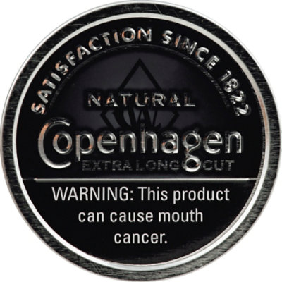Copenhagen Natural Extra Long Cut - 1.2 OZ - Image 2