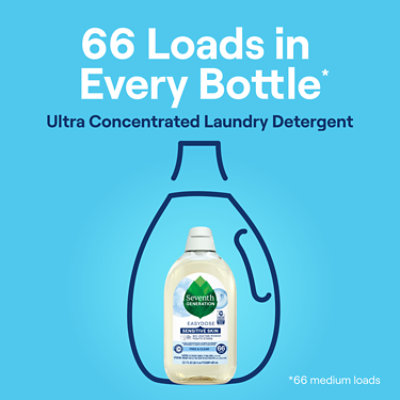 Seventh Generation Free & Clear Liquid Laundry Detergent - 23.1 FZ - Image 4