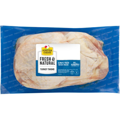 Foster Farms All Natural Turkey Thighs - LB